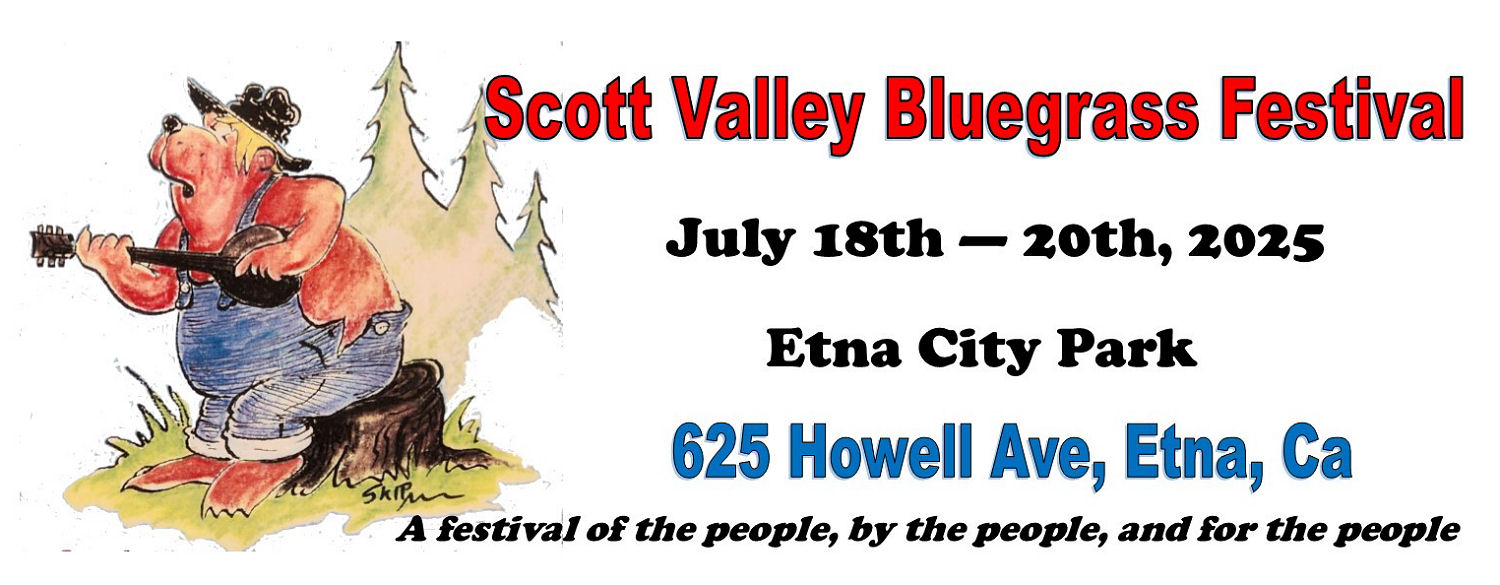 Scott Valley Bluegrass Logo